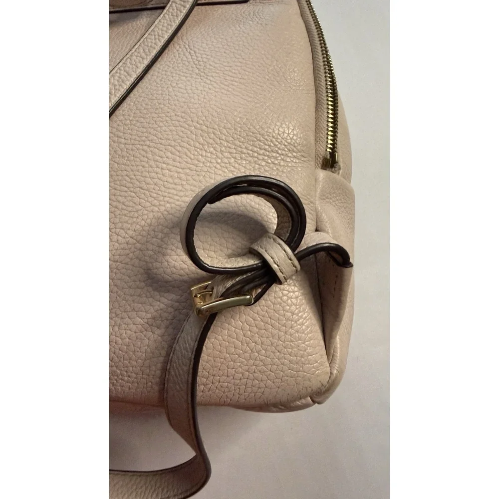 Michael Kors Women's Medium Backpack In Pink GUC Pre-Owned  Adjustable Straps